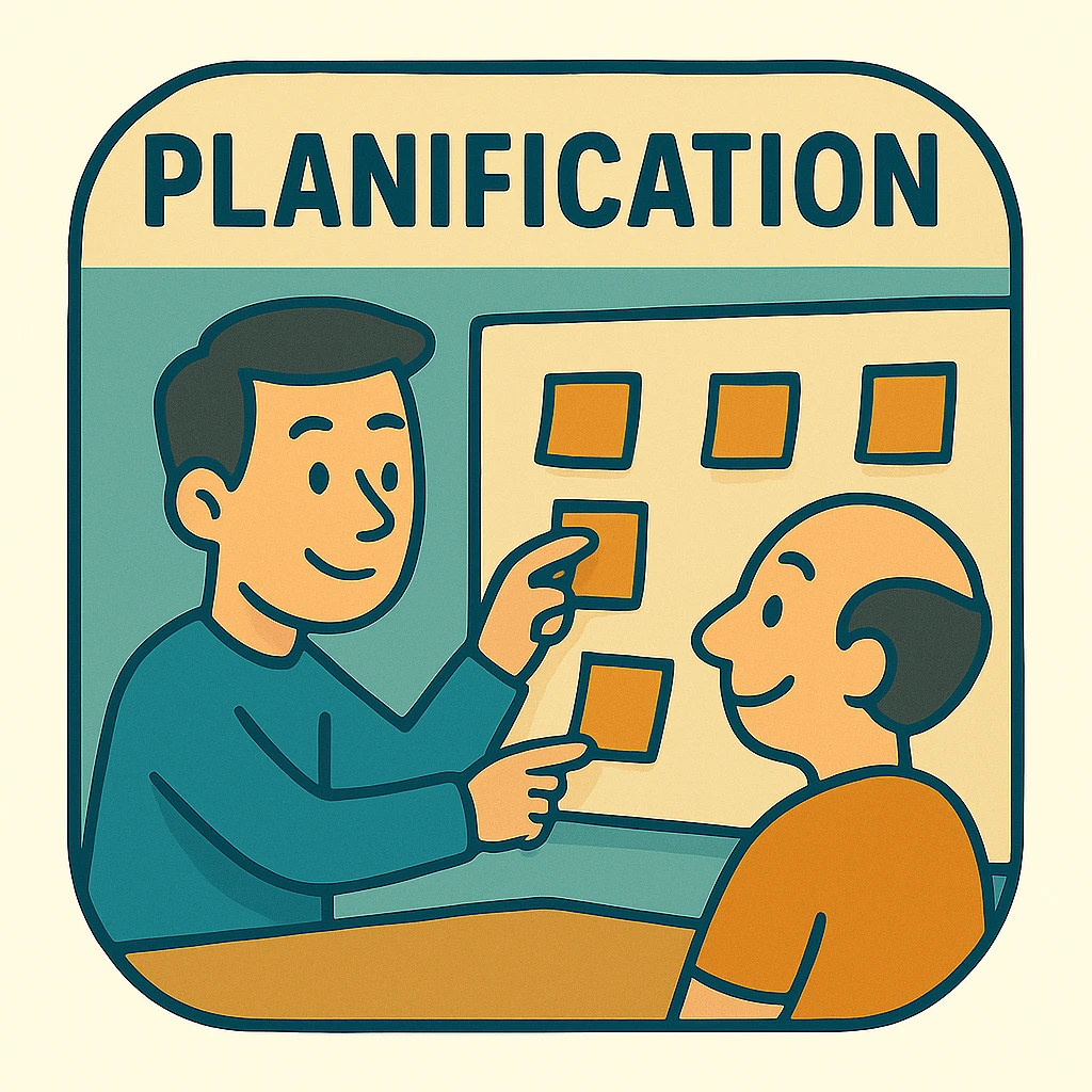 méthode de travail - planification