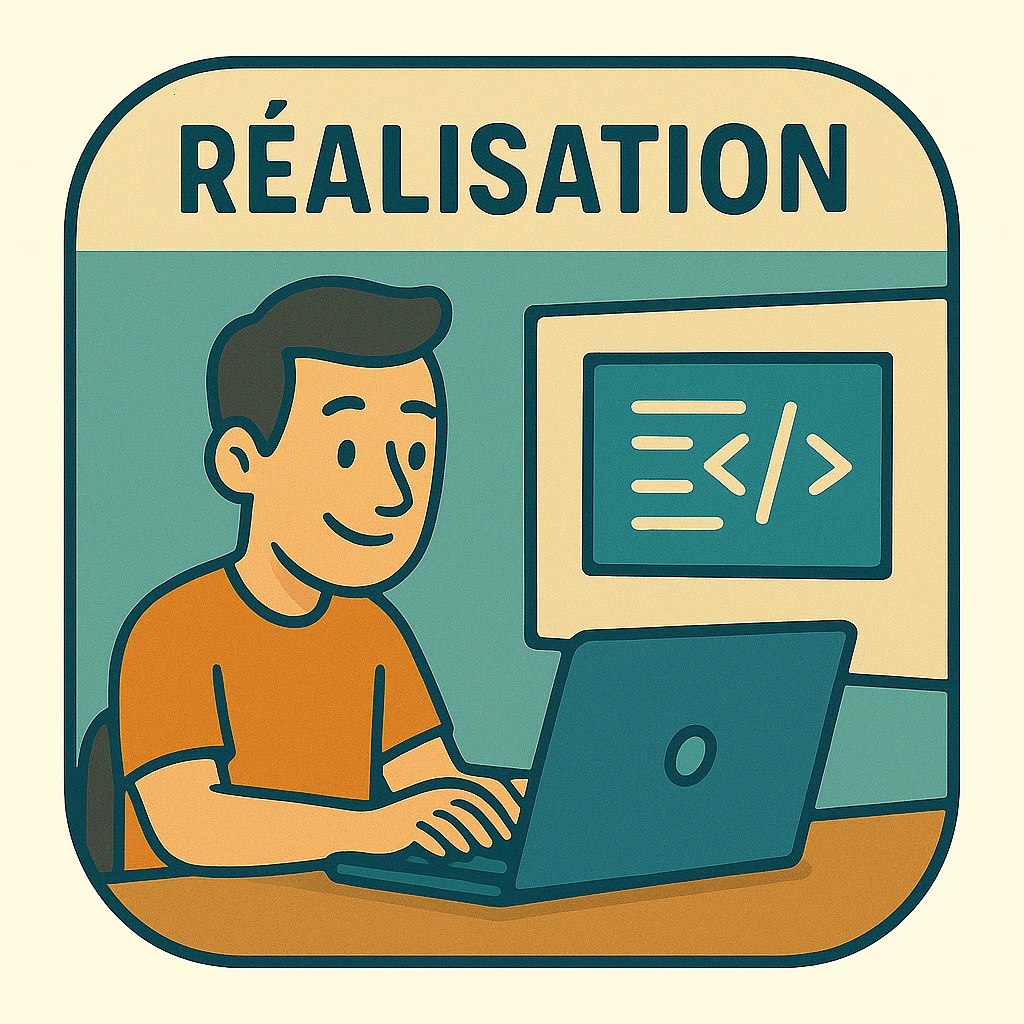 méthode de travail - réalisation